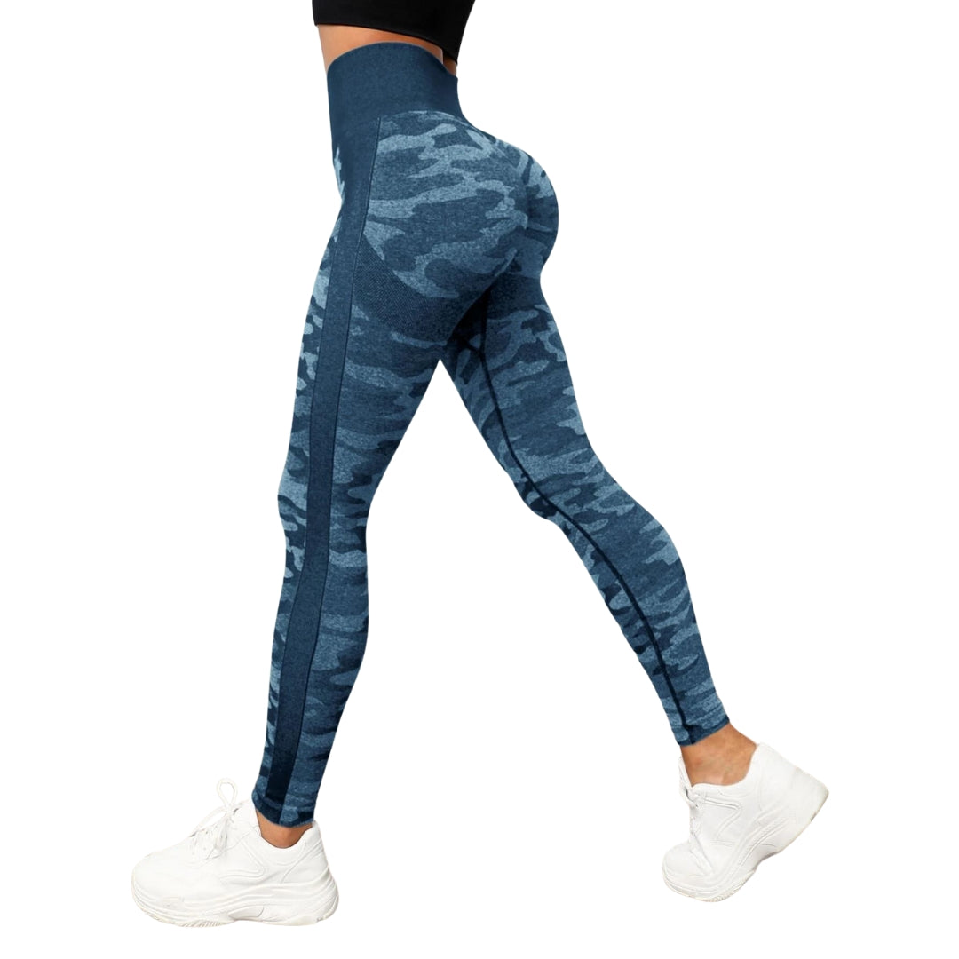 Camouflage Camo Leggings With Scrunch Butt - Etsy
